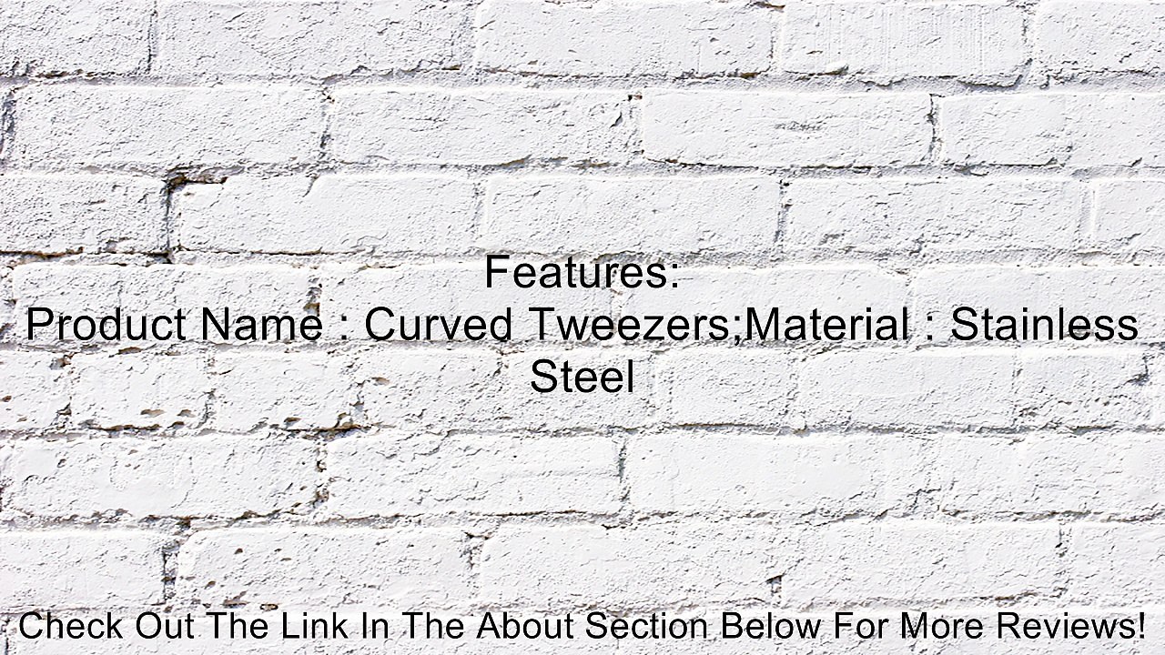 Anti-static Curved Tip Tweezers Forceps Pliers Repair Hand Tool Set Review