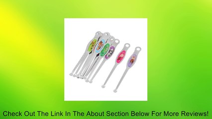 Multicolor Cartoon Panda Cat Animal Pattern Earpicks Earwax Remover Curette Tool 12 Pcs Review