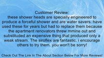 2 Pack Siroflex White Shower Heads Review