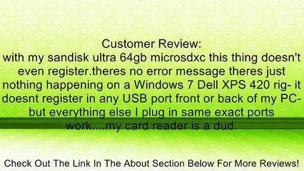 MemoryPack Mobile NANO II USB Reader VX microSDXC black TINY accepts 64GB microSDXC Review