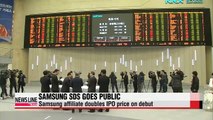 Korea's Samsung SDS doubles IPO price on KOSPI debut