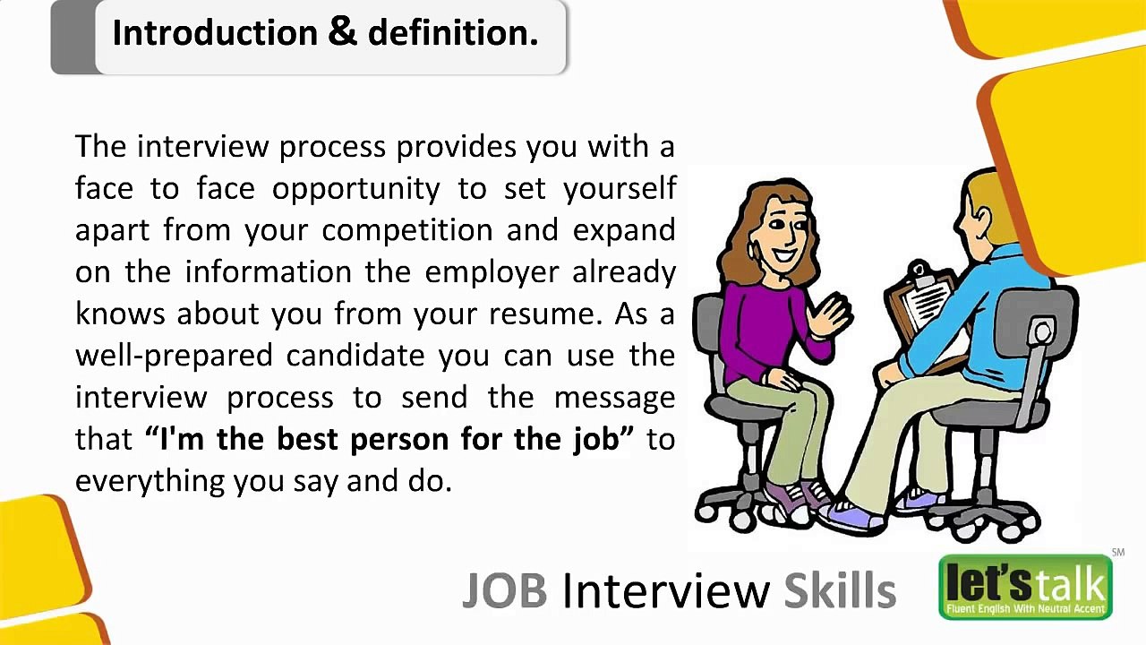 Intrioduction - Interview skills