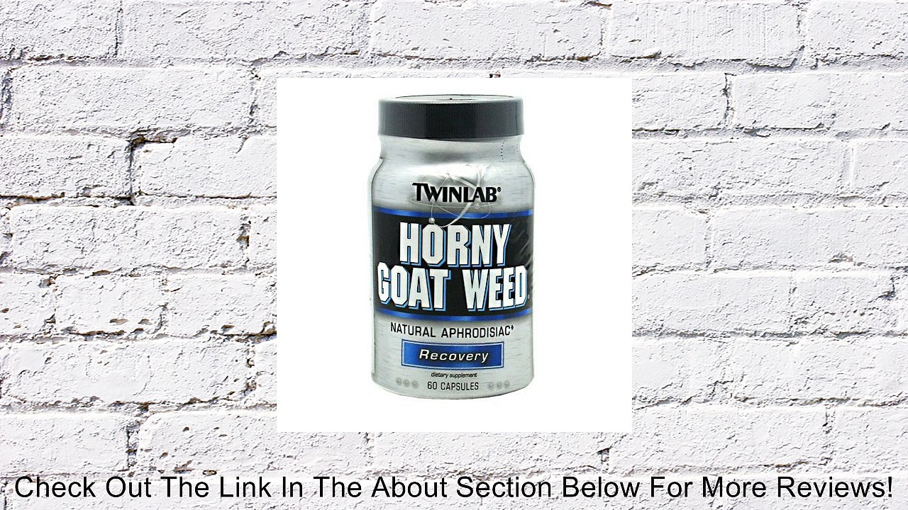 Twinlab Horny Goat Weed - 60 Capsules Review