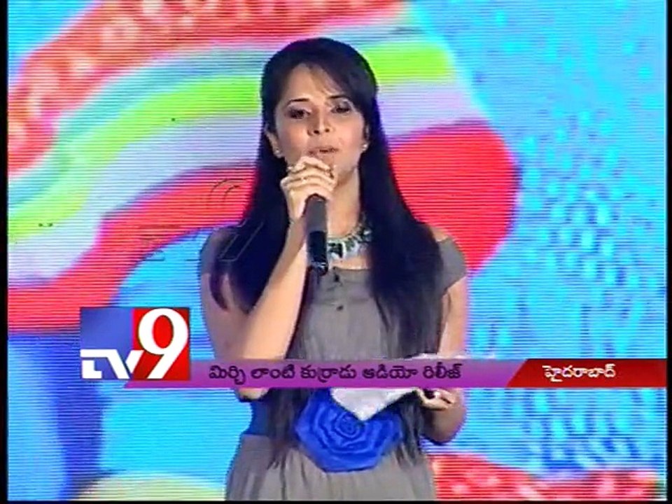 Mirchi Lanti Kurradu title song launched at release function