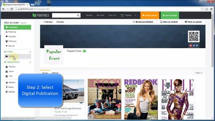 How can I change settings of e-Magazine after publishing online?