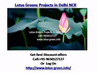 Lotus Greens Residential Apartments in Noida