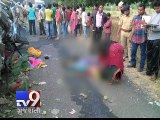Four died, 5 injured after serious crash between car and truck Chhota Udepur - Tv9 Gujarati