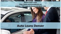 Bad Credit Car Loans Denver, CO