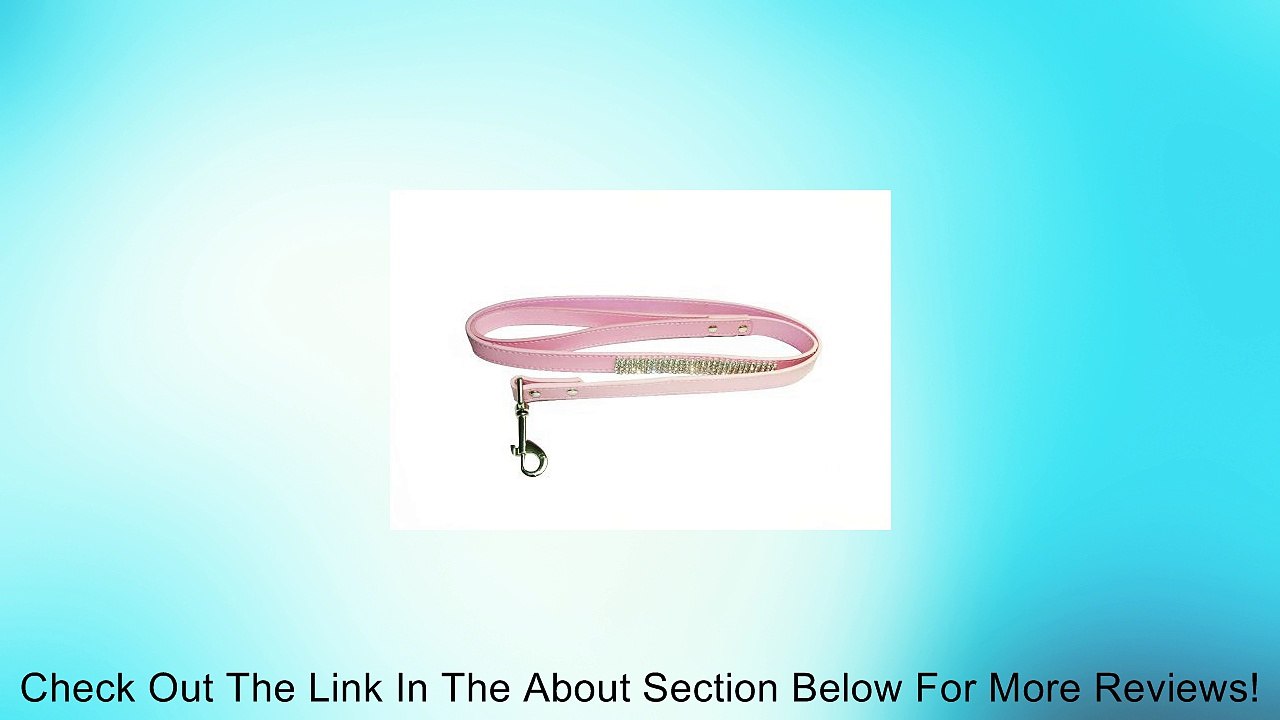 SKL Hot Pink Pet Dog Leash with Sparkly Rhinestone for Cats or Dogs (Leash S) Review