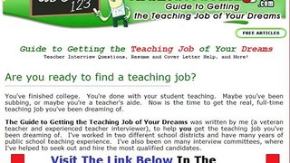 I Want A Teaching Job Unbiased Review Bonus + Discount