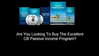 The CB Passive Income Program License BIG DISCOUNT - No Review