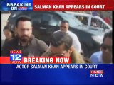 Salman Khan appears in a Jodhpur court