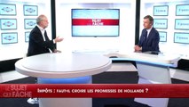 Duel Beytout/Joffrin : Impôts : faut-il croire les promesses de Hollande ?