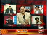 Zaeem Qadri Defending Maryam Nawaz's Qualification And Start Shouting On Comparing Her With A Cook (Bawarchi) - Voice of Pakistan