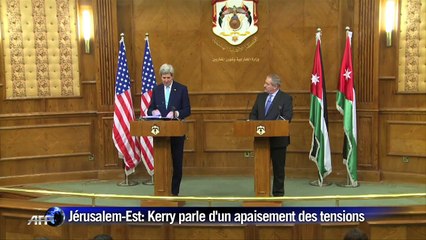 Jérusalem-Est: vers un apaisement des tensions selon Kerry