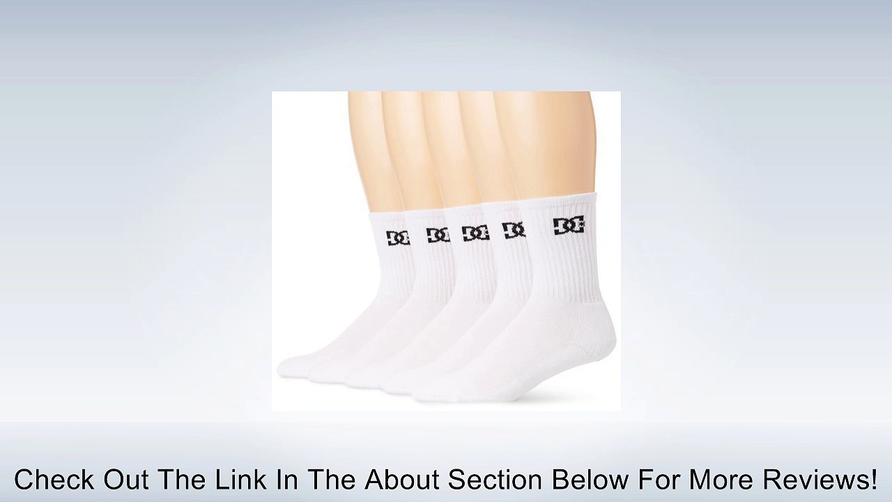 DC Men's Crew 5 Socks Review