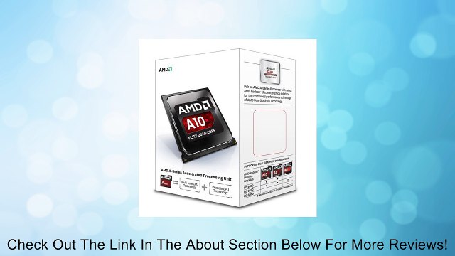 AMD A10-6700 Richland 4.2GHz Socket FM2 65W Quad-Core Desktop Processor AMD Radeon HD AD6700OKHLBOX Review