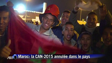 Réactions mitigées après l'annulation de la CAN-2015 au Maroc