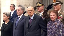 Roma - Napolitano con il Presidente Federale della Repubblica d'Austria, Heinz Fischer (11.11.14)