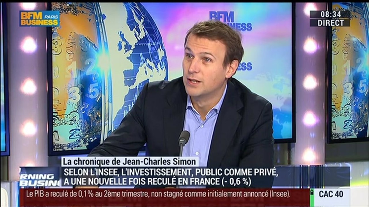Jean-Charles Simon: Croissance française au troisième trimestre: "la construction est le vrai point noir" – 14/11