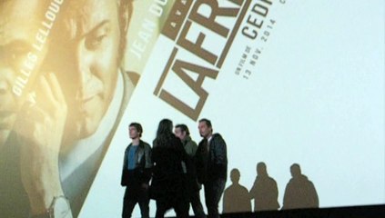 Jean Dujardin et Gilles Lellouche à Beauvais