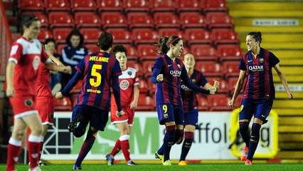 Bristol Academy 1-1 FC Barcelona (Women's Champions League)