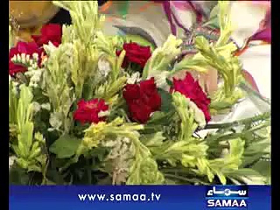 Javeria Kamal On Samaa tv.