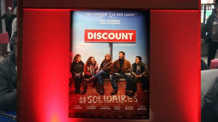 L'équipe du film "Discount" au festival du film de Sarlat