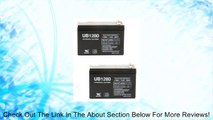 12V 8Ah UPS Battery Replacement for APC Back-UPS ES BE550G - 2 Pack Review