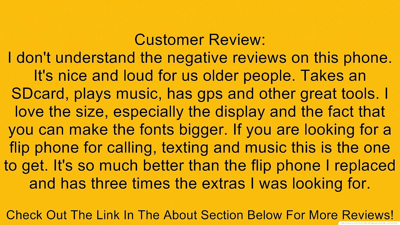 LG A340 Unlocked GSM Flip Phone w/ 1.3MP Camera and Bluetooth - Gray Review