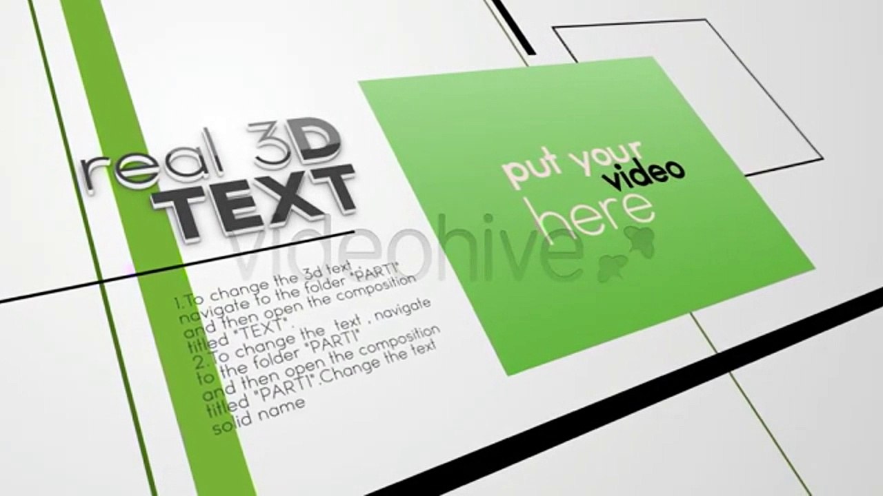White classic presentation | After Effects Template | Project Files - Videohive
