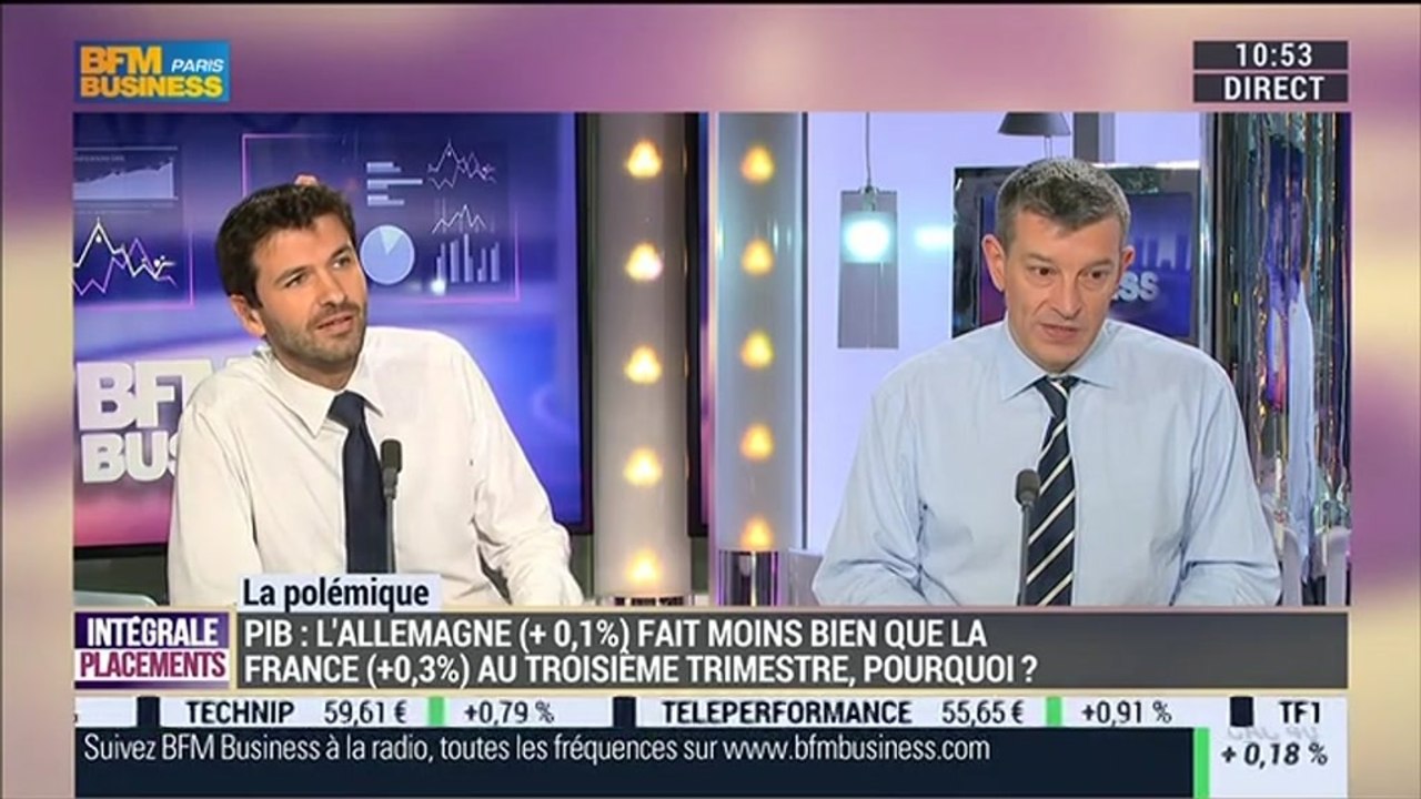 Nicolas Doze: La progression du PIB français présage-t-elle une reprise économique ? - 14/11