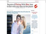 Secrets Of Flirting With Men