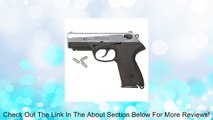 Replica P4 Automatic Blank Firing Gun Nickel Finish Review