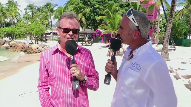 Le Café de la Marine du Télégramme avec Bernard Stamm et Jean le Cam