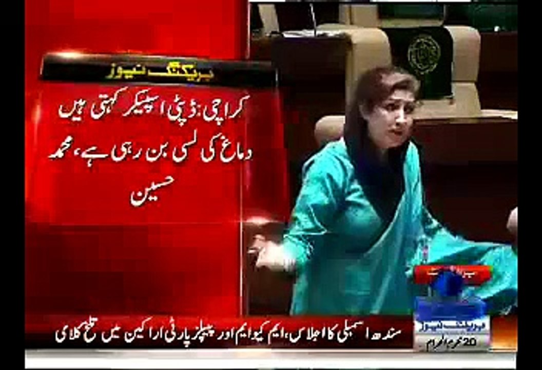 Fight Between MQM And PPP Members In Parliament