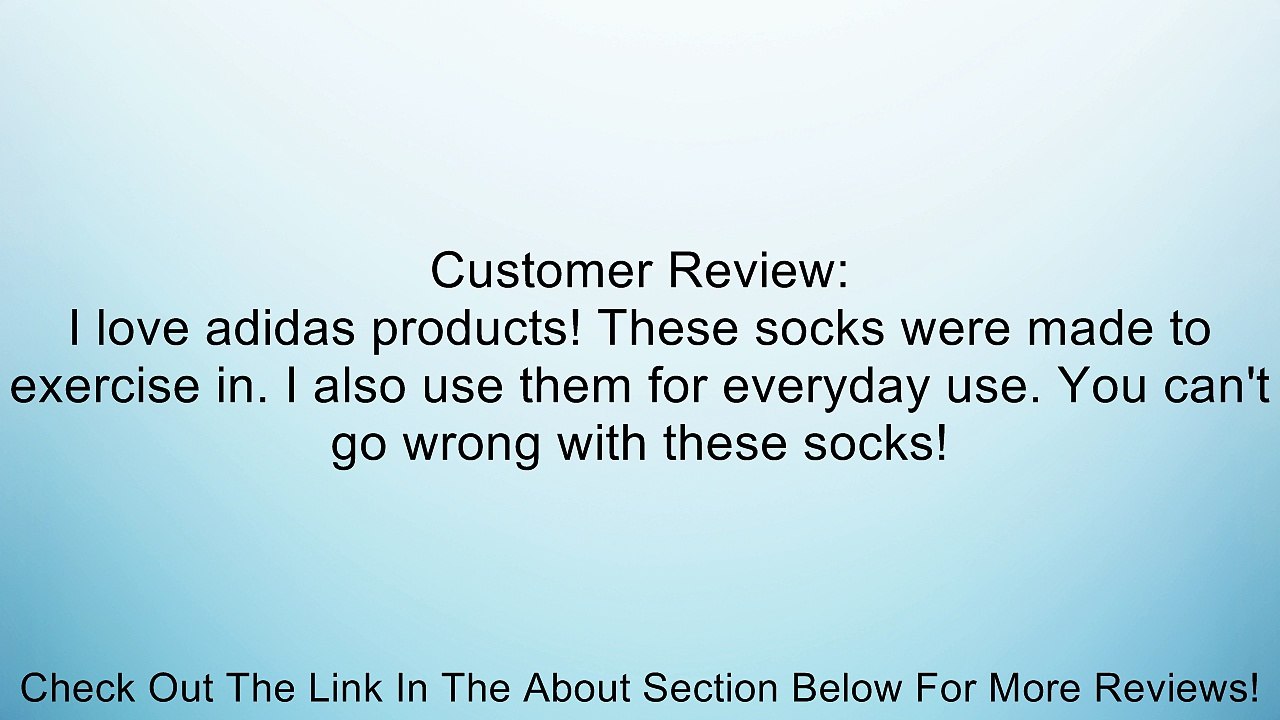 adidas Men's Prepack Socks Review
