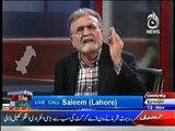 Stop Supporting Nooras - Live Caller Taunts Nusrat Javed and Mushtaq Minhas