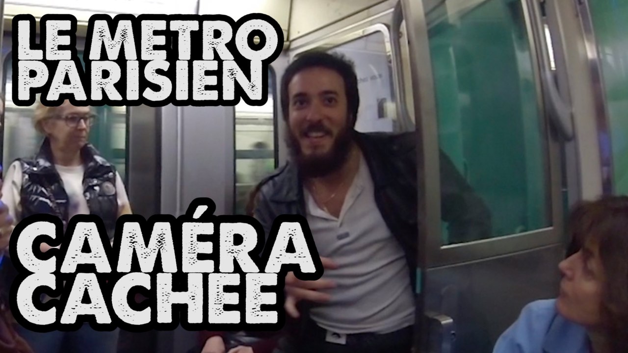 LE METRO PARISIEN EN CAMÉRA CACHÉE