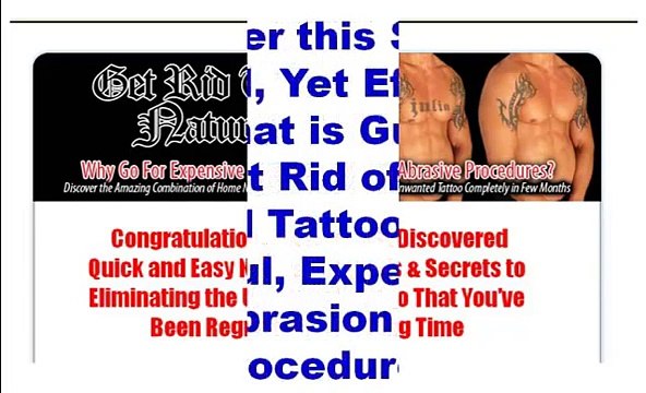 how to remove body tattoos - Get Rid Tattoo