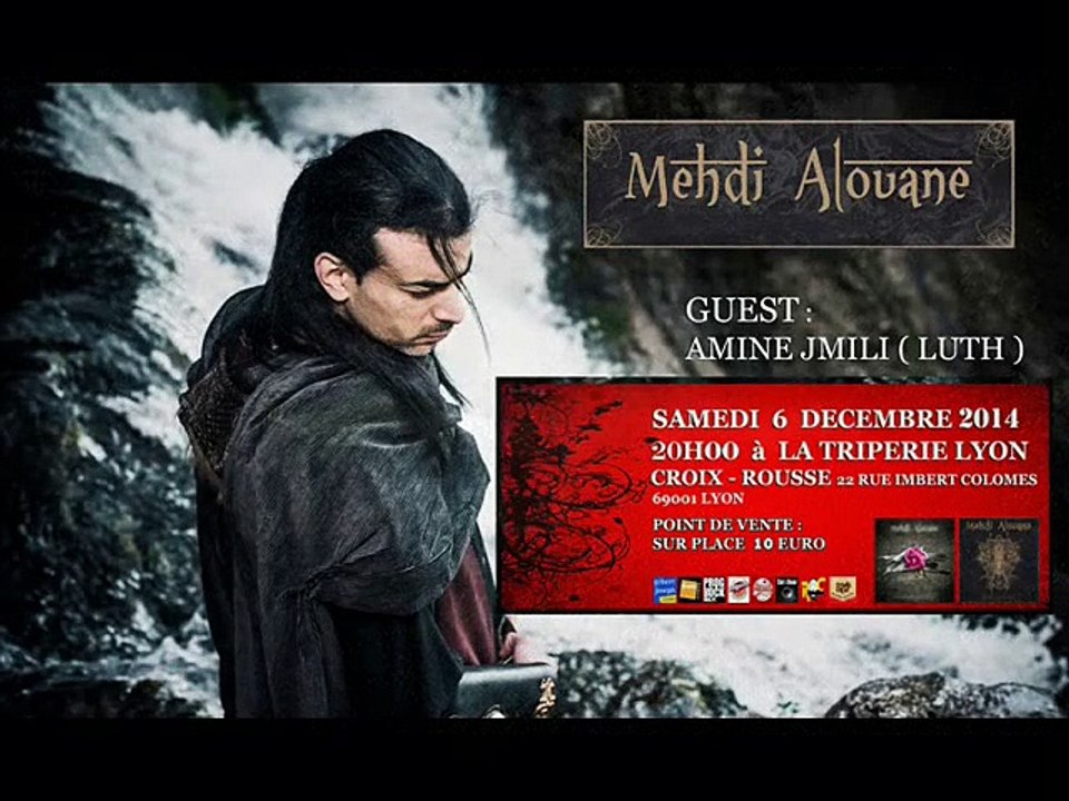 Mehdi Alouane en concert à Lyon le samedi 6 décembre à La Triperie 20h