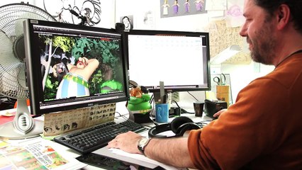 Making of Astérix et  Le domaine des dieux