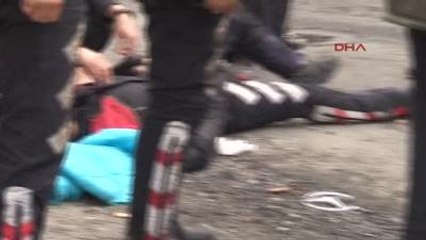 Motosikletli Polisler Kaza Yaptı