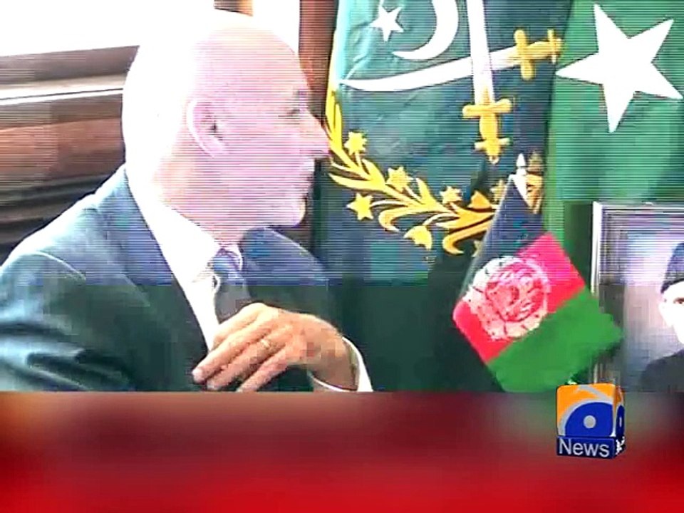 Afghan President Ghani meets COAS-Geo Reports-14 Nov 2014