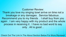 New 10'' Frosted F Heart Chakra Quartz Crystal Singing Bowl Review