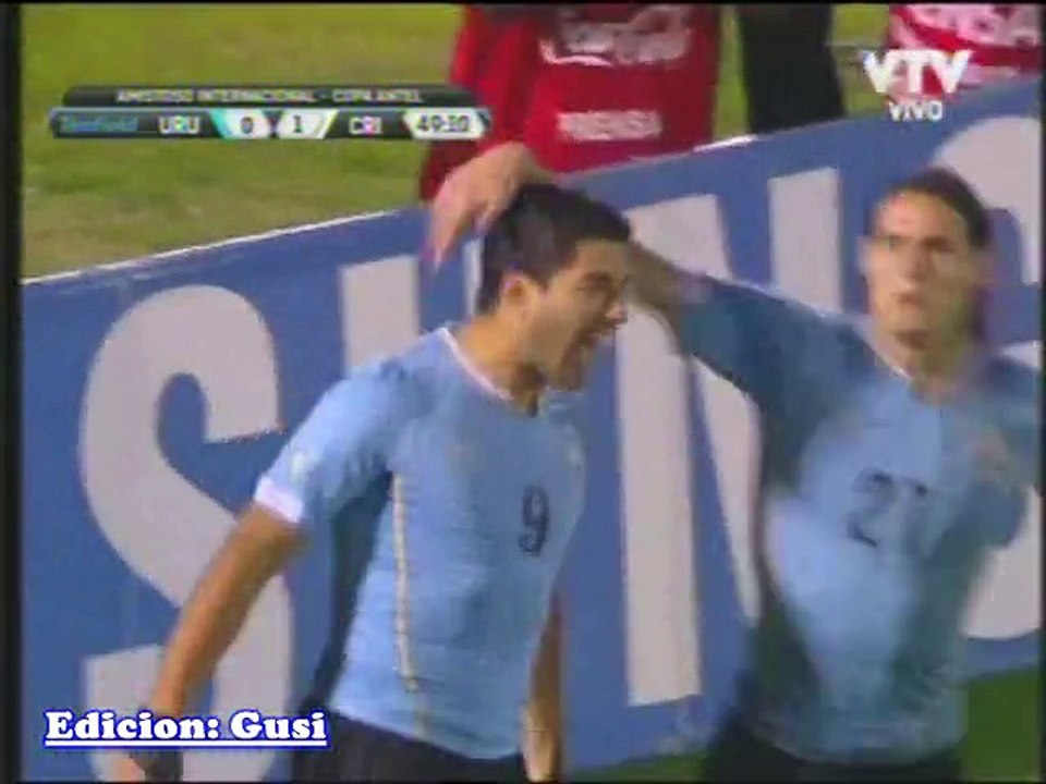 Goool Suarez a Costa Rica