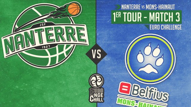 Teaser - JSF Nanterre vs Belfius Mons-Hainaut (18/11/14) (EuroChallenge T1-M3)