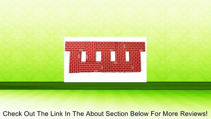 Mondo Bloxx 40 Pack Brick Block Set (12x6x3) Review