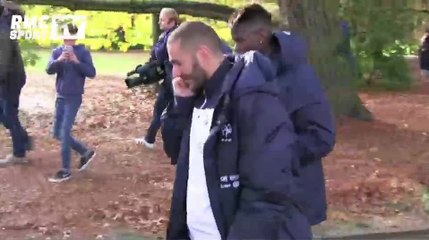 Football / Balade dans le parc de Bréquigny pour les Bleus -14/11