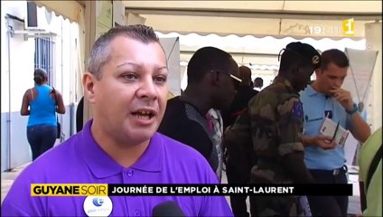 les journées de l'emploi à Saint Laurent du Maroni